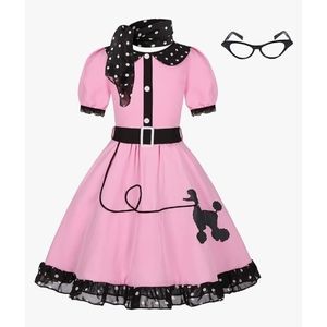 💋 1950s Sock Hop Girls Costume